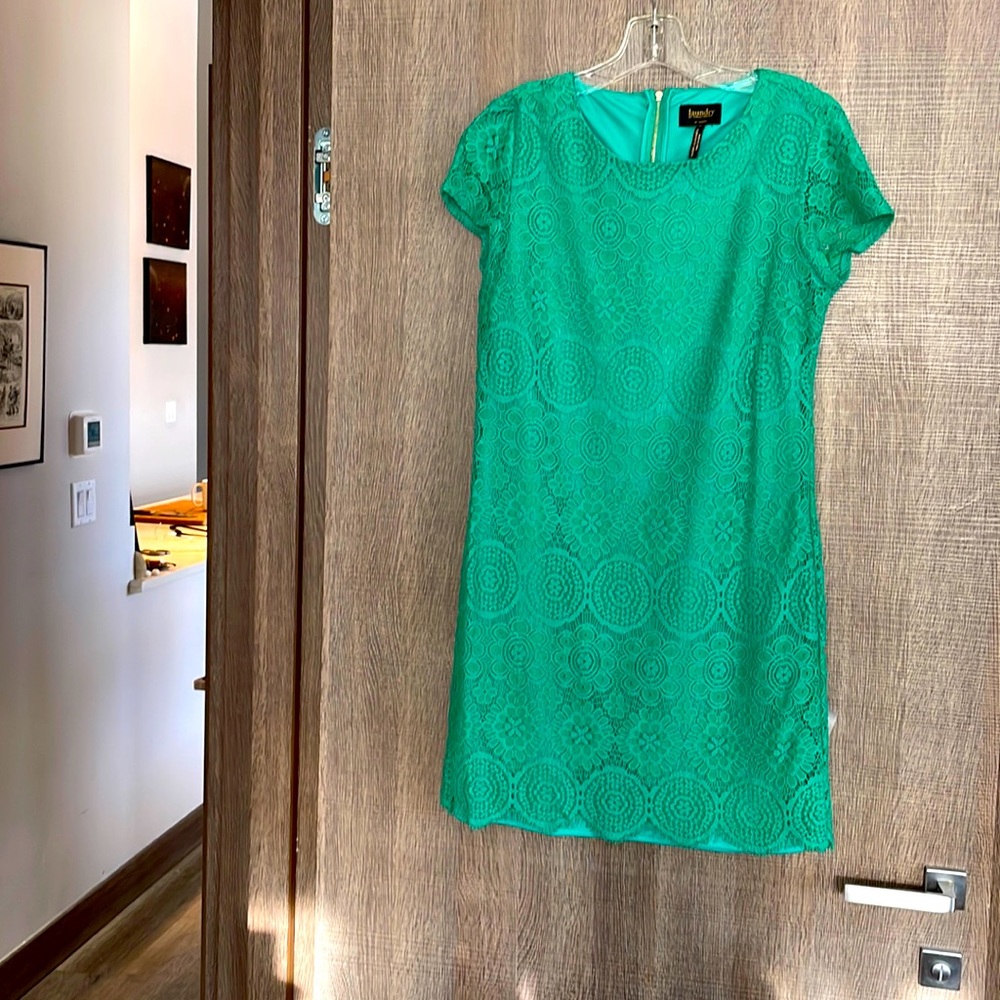 Laundry spring green dress